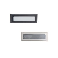 Lampo Ultra-Flat Surface Rectangular Steplight TRICOLOR LED