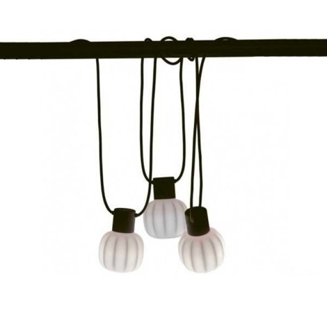 Martinelli Luce Kiki LED kit 3 Suspension Lamps Diffused Light