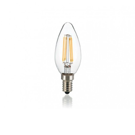Ideal Lux Classic E14 LED Bulb 4W Olive 430lm Dimmable 3000K