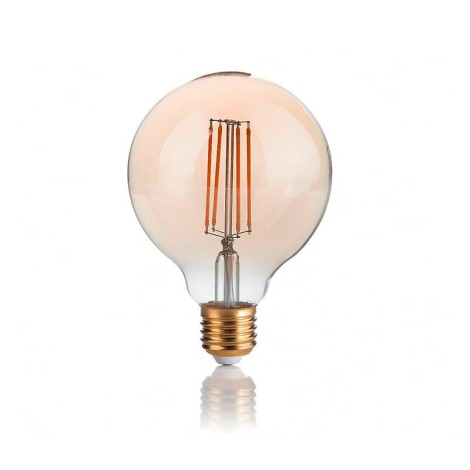 Ideal Lux Vintage Amber Bulb E27 LED 4W Globo G95 300lm 2200K