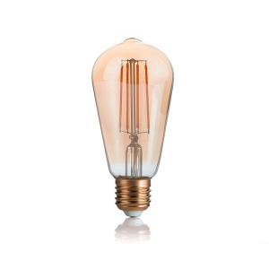 Ideal Lux Lampadina Ambrata Vintage E27 LED 4W Cono 300lm 2200K