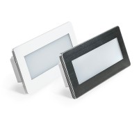 Lampo Steplight TRICOLOR LED Dimmable Rectangular Recessed 5W