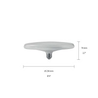 Ideal Lux Lampadina LED E27 UFO 32W 3000K Forma Ovale ad Alta