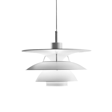 Louis Poulsen PH 5-4½ Lampada a Sospensione Bianca By Poul