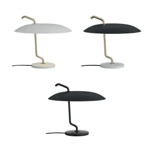 Astep Model 537 LED Table Lamp in Brass for Indoor By Gino