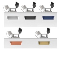 Flos Easy Kap 80 Wall Washer Square GU10 LED Recessed Ceiling