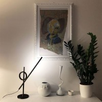 Pallucco Tangent Mini Lampada Orientabile da Tavolo a LED