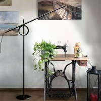 Pallucco Tangent Medium Adjustable LED Dimmable Floor Lamp By