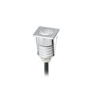 PAN MiniLED Qudrato 2W 500mA 3000K Faretto Incasso Esterno IP67