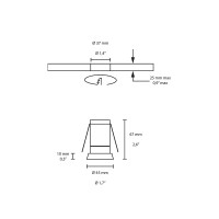 Flos Bon Jour Ø45 Dimmable LED Recessed Spotlight 6W 3000K By