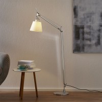 Artemide Tolomeo Basculante Reading Floor Lampada con Diffusore