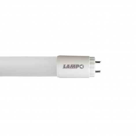 Lampo Tubo LED T8 in Vetro Opale G13 10W 600 mm con Starter