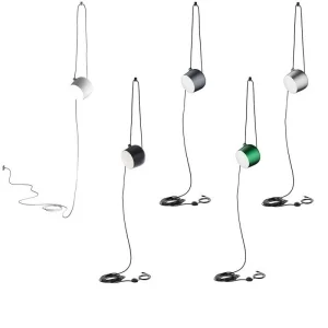 Flos AIM with CABLE and PLUG Single Suspension Ceiling Lamp
