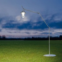 Artemide Tolomeo Lampione Outdoor LED Floor Lamp Design by De