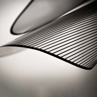 Slamp LA BELLE ÉTOILE LED Wall or Ceiling Black Lamp By Adriano