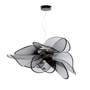 Slamp LA BELLE ÉTOILE Black LED Suspension Lamp By Adriano