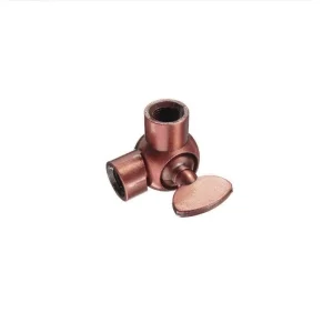 Copper color joint with tige M10X1 accessory for lamp holders