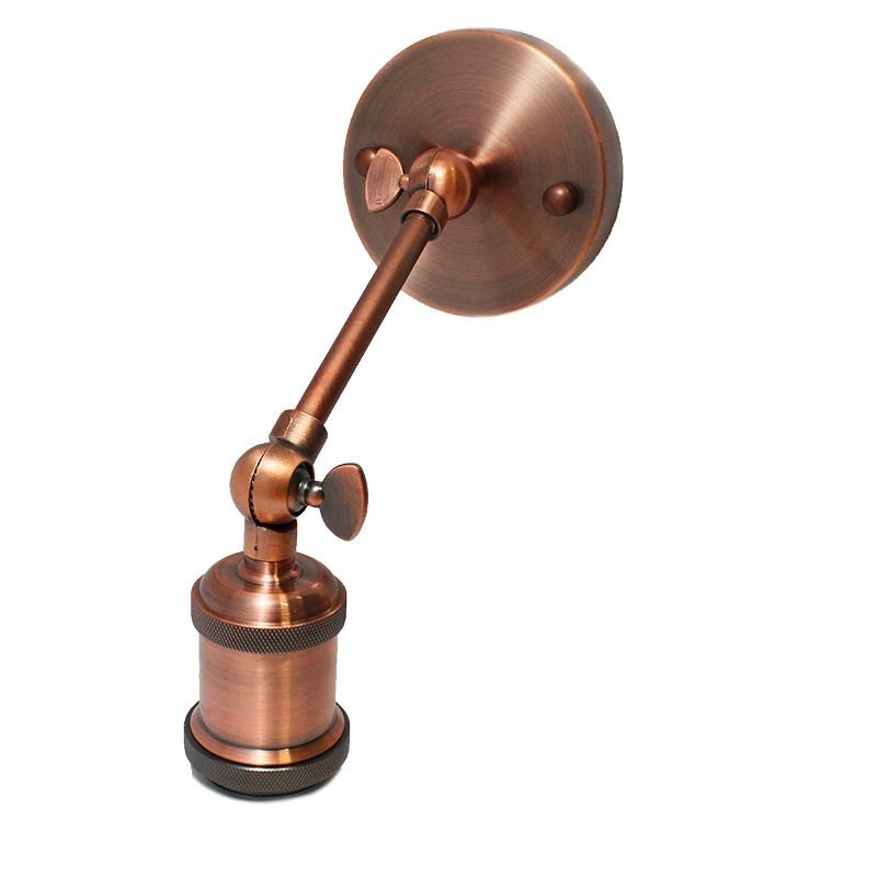 Vintage Wall Lamp Adjustable Copper E27 lampholder