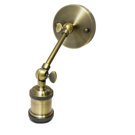 Vintage Wall Lamp Adjustable Bronze E27 lampholder