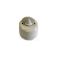 Rotary Wall Vintage Switch White Porcelain