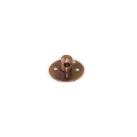 Ceiling or Wall Cord Grip Mini Rose Vintage Copper