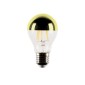 LED Lamp Globe A60 Gold half sphere E27 4.5W 2700K 450lm Clear