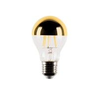 LED Lamp Drop Edison A60 Gold half sphere E27 8W 2700K 806lm