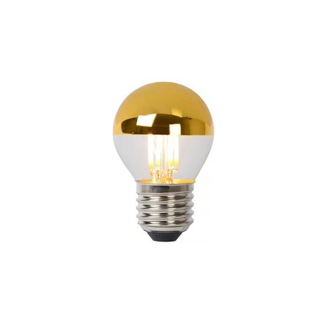 LED Lamp Mini Drop G45 Gold half sphere E27 4W 2700K 300lm