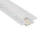 Lampo 2 Meters Medium Light Cut Aluminum Profile Kit For