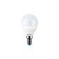 Lampo Lampadina Mini Sfera LED E14 8W 230V Ball Compatta Opalina