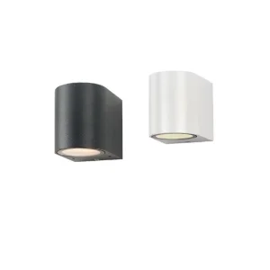 Lampo UP or DOWN GU10 Round Wall Lamp Mono Emission For Outdoor
