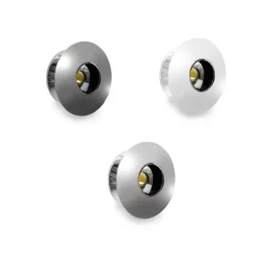 Lampo Spot Mini Round Spotlight 1W LED Recessed 30° 350mA In
