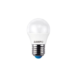 Lampo Lampadina Mini Sfera LED E27 8W 230V Ball Compatta Opalina