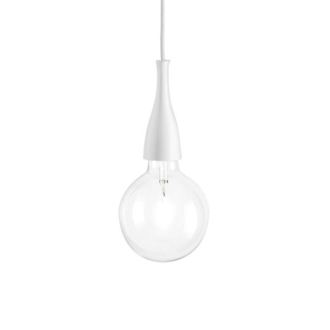 Ideal Lux Minimal LED SP1 Suspension Pendant Lamp White