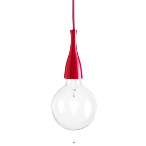 Ideal Lux Minimal LED SP1 Lampada Sospensione Rosso