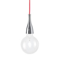 Ideal Lux Minimal LED SP1 Suspension Pendant Lamp Chrome