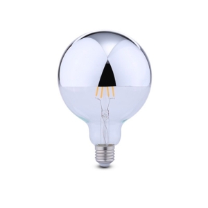 Lampadina LED Globo D.95 CUPOLA CROMO E27 5,5W 2700K 600lm