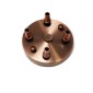 Rosette Wall Multi Ceiling Rose With 4 Output Copper