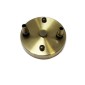 Rosette Wall Multi Ceiling Rose With 2 Output Bronze