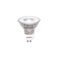 Lampo Lampadina DIK LED GU10 5W in Vetro 38° fascio medio