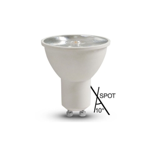 Duralamp XSPOT LED bulb GU10 7,5W 2700K 500lm 10° narrow beam