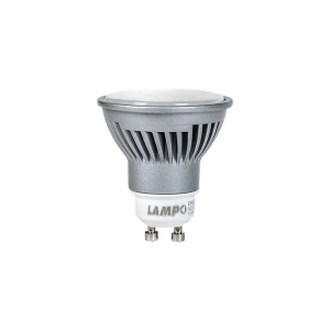 Lampo DIKLED Battery Bulb GU10 4W high dissipation 120° Wide