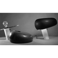 Flos Snoopy Limited Edition 50th Years Table Lamp Matt Black By