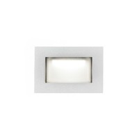 PAN Fast LED 3W 150° 3000K 50lm Recessed Marker IP65 Grey