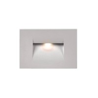 PAN Fast LED 3W 45° 3000K 90lm Recessed Marker Grey IP65