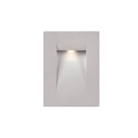 PAN Fast LED 3W 55° 3000K 60lm Incasso Segnapasso Grigio IP65