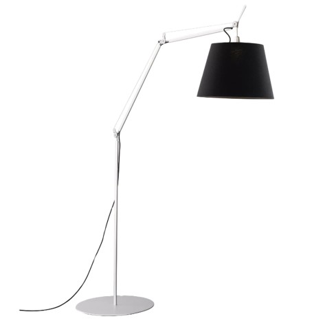 Artemide Tolomeo Paralume Outdoor Floor LED Lamp in Black