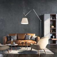 Artemide Tolomeo Mega Floor Lampada LED Dimmerabile da Terra in