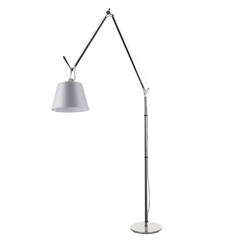 Artemide Tolomeo Mega Floor Dimmable LED Lamp in Satin Ø320mm