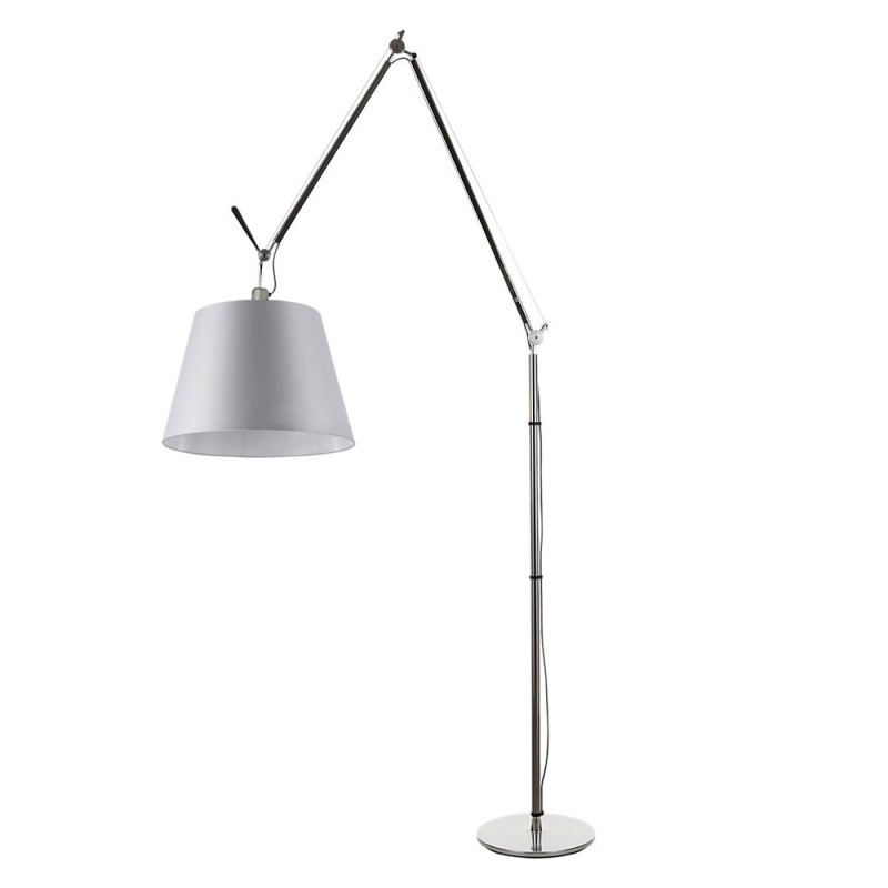 Artemide Tolomeo Mega Floor Dimmable LED Lamp in Satin Ø420mm